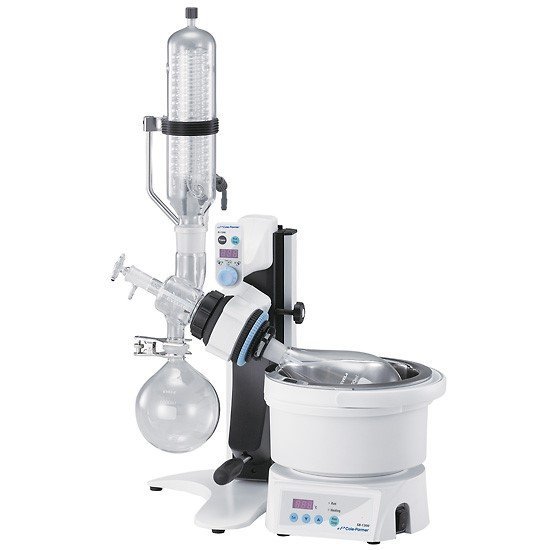 PVC, Borosilicate Glass Round Rotary Evaporator, Model Name/Number: Bswre, Model: BSW