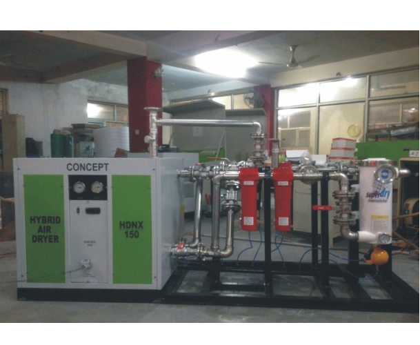 Dessicant, Refrigerated Refrigerated And Desiccant Air Dryer, Warranty: 12 Months