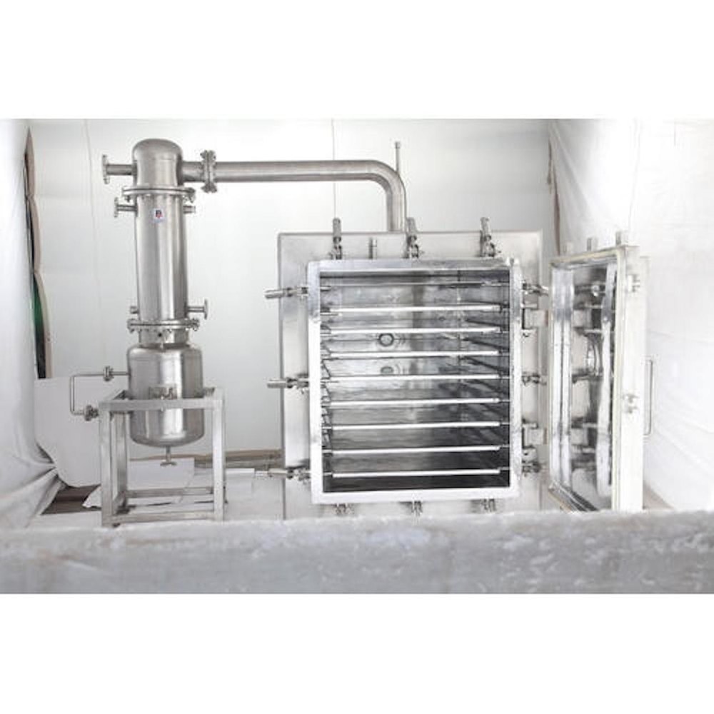 Semi-Automatic Vacuum Tray Dryer