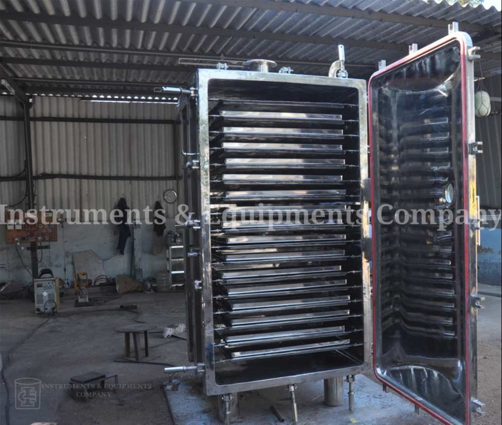 SS And Mild Steel Vacuum Tray Dryer, Capacity: 48 Trays, Model Name/Number: 48 Vtd