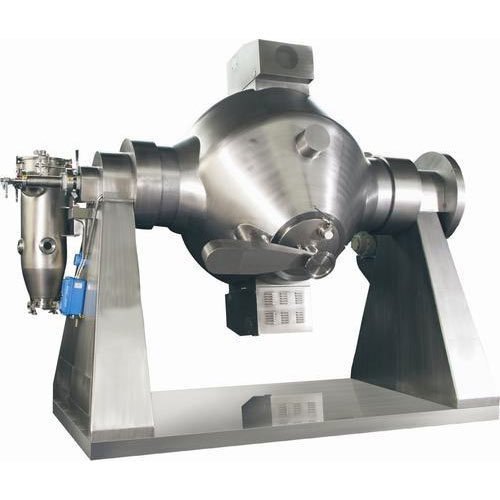 Stainless Steel Semi-Automatic Rotary Vacuum Dryers, Capacity: 500 L-700 L