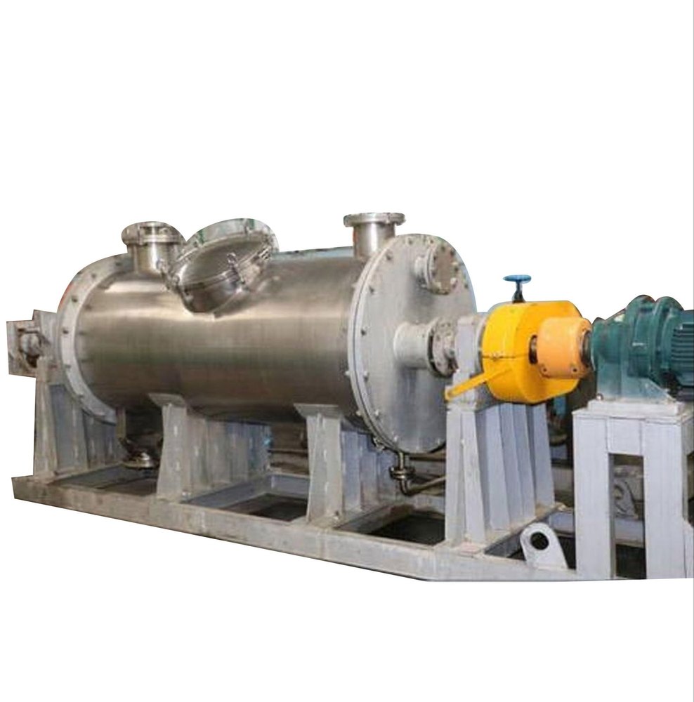 Mild Steel Automatic Rotary Vacuum Dryer, Coal