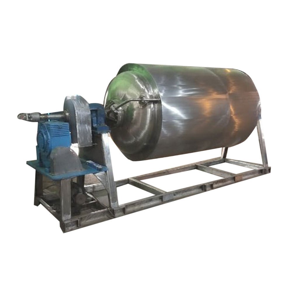 Stainless Steel Semi-Automatic Rotary Vacuum Dryer, Capacity: 1000 Litre