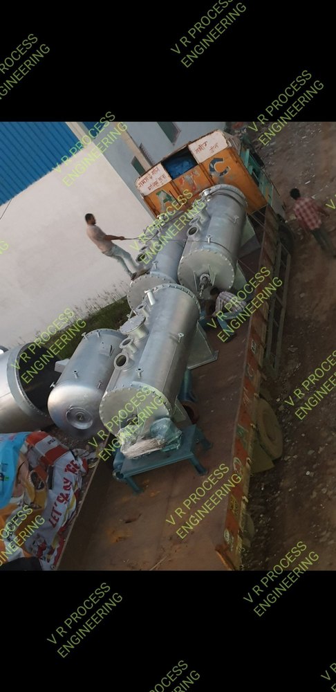 Stainless Steel Rotary vacuum paddle dryer