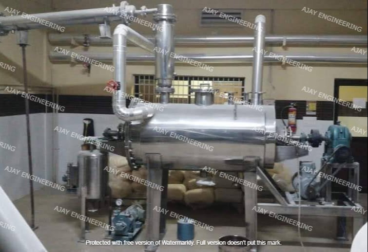 Rotary Vacuum Paddle Dryer