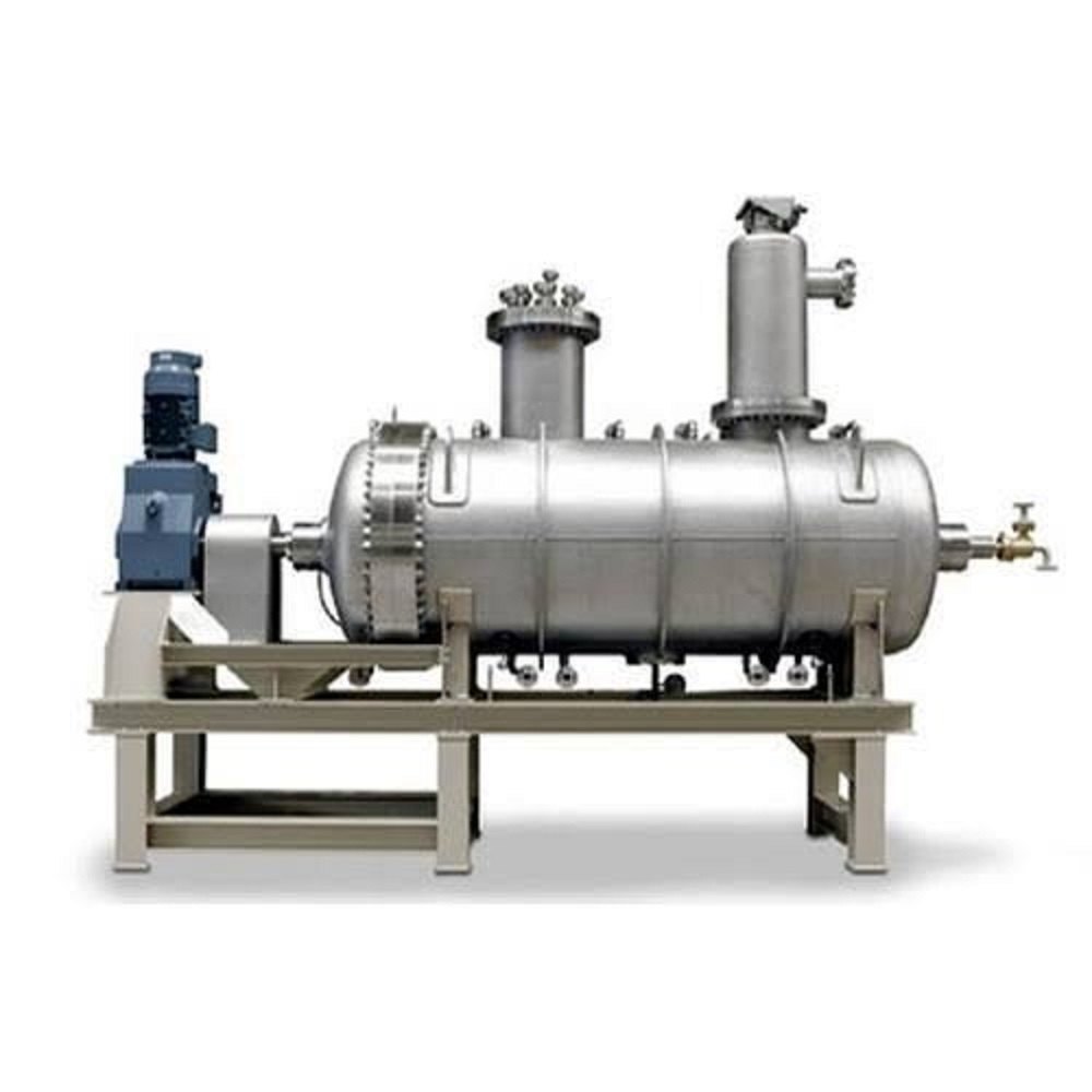Stainless Steel Automatic Rotary Vacuum Paddle Dryer, Capacity: Up To 10000 L