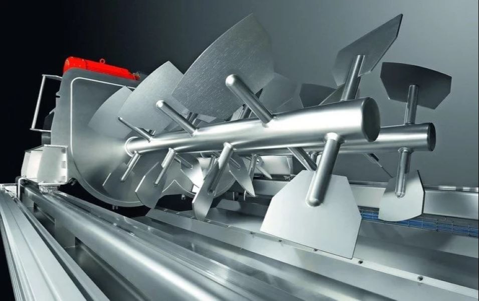 Stainless Steel Semi-Automatic Rotary Paddle Dryer