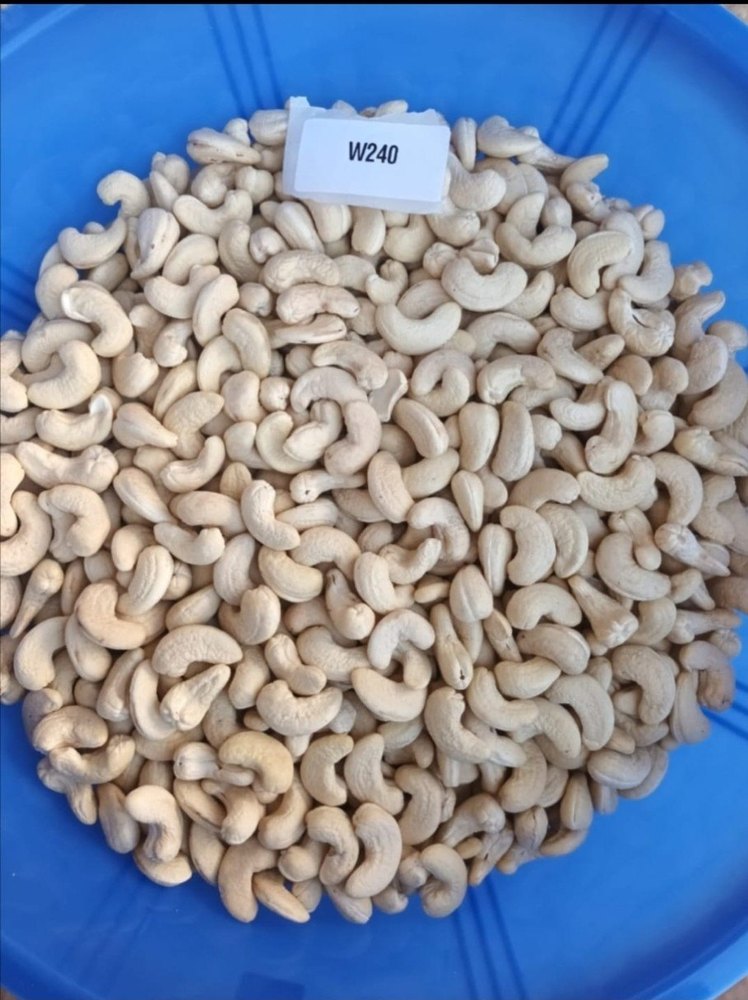 Raw White Cashew Nuts, Packaging Size: 10 kg, Grade: W240