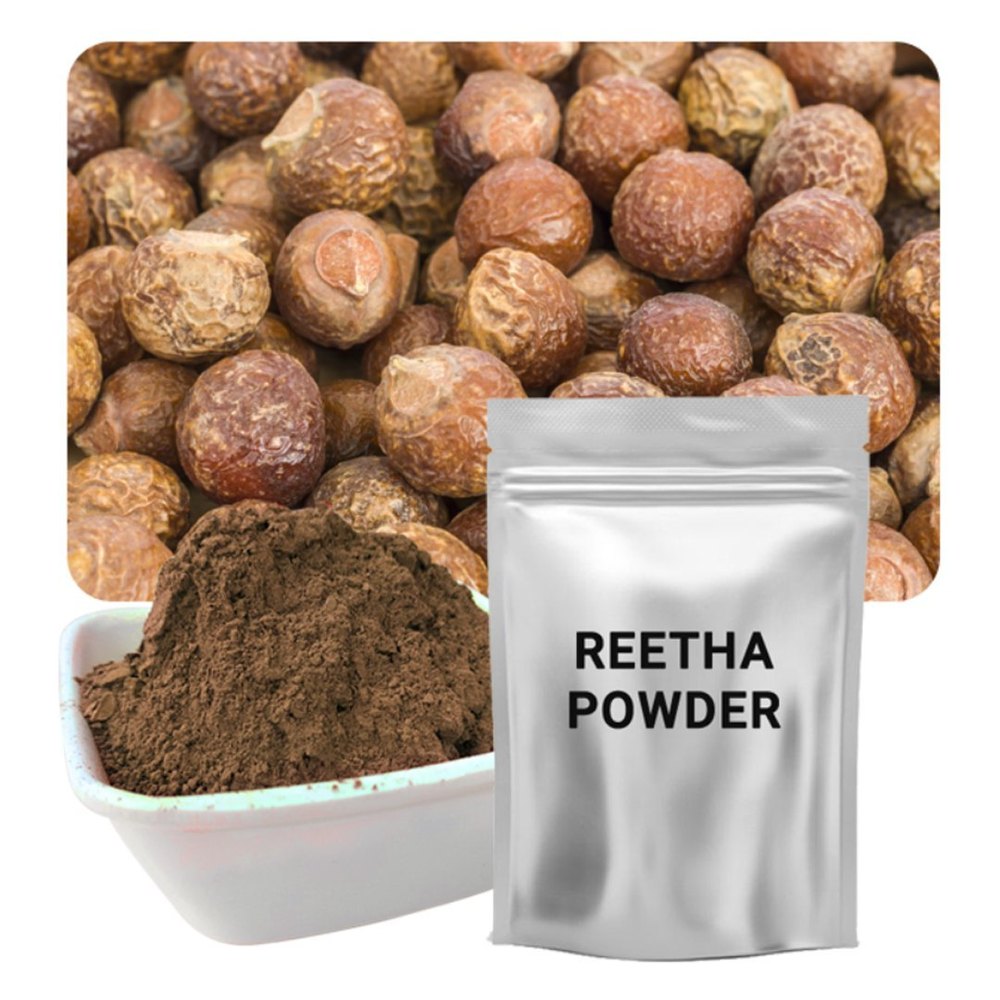 Soap Nut Powder Reetha Powder, For Hair Care, Botanical Name: Sapindus Mukorossi