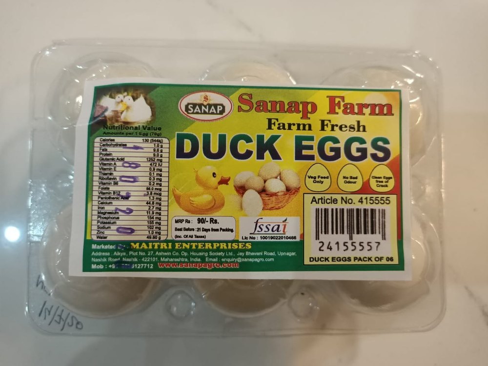 Campbell Duck Eggs