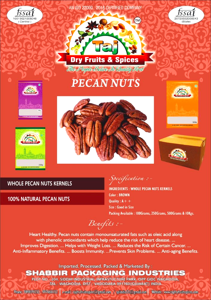 Dry Fruits Pecan Nuts