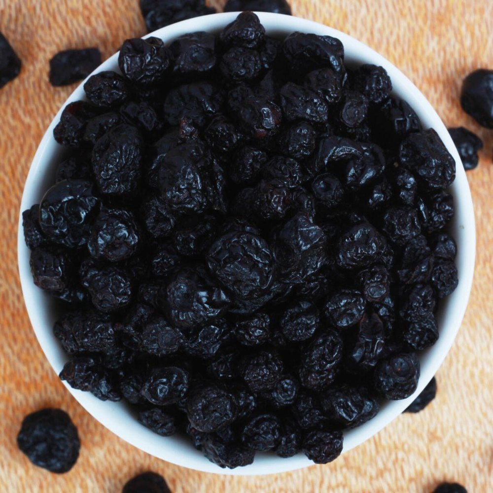 Dried Blueberries (Imported, US/Canada), Packaging Size: 10 Kg