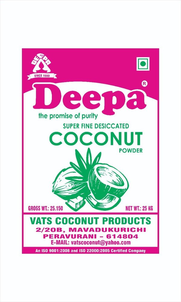 Pure Desiccated Coconut Powder