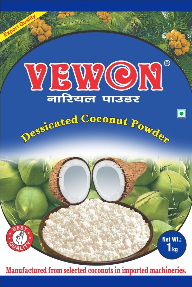Packed Dessicated Coconut Powder, Packaging Size: 1 KG