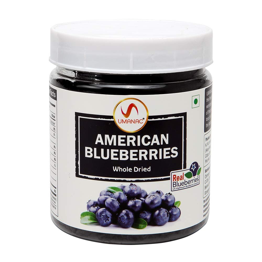 Umanac American Dried Blueberries 250g