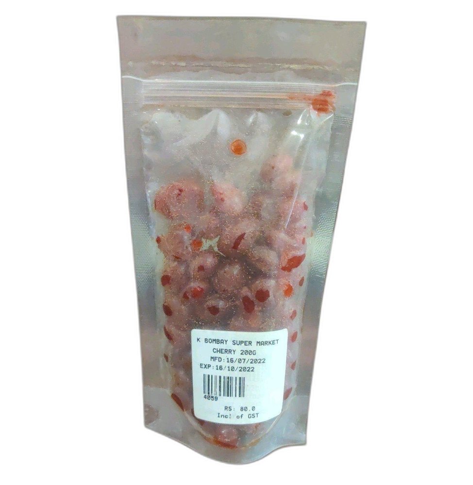 A Grade Red Dried Cherries, Packaging Type: Zip Pouch, Packaging Size: 200g