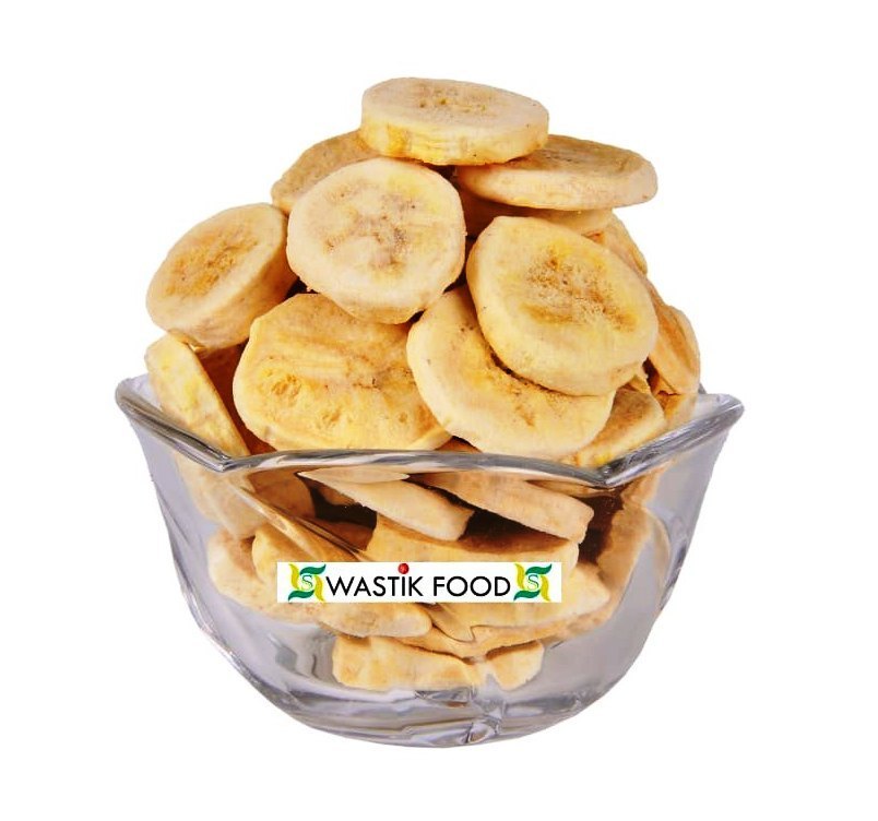 A Grade Freeze Dried Banana Slices, 3 Layer Aluminium Bag, Packaging Size: 5 Kg