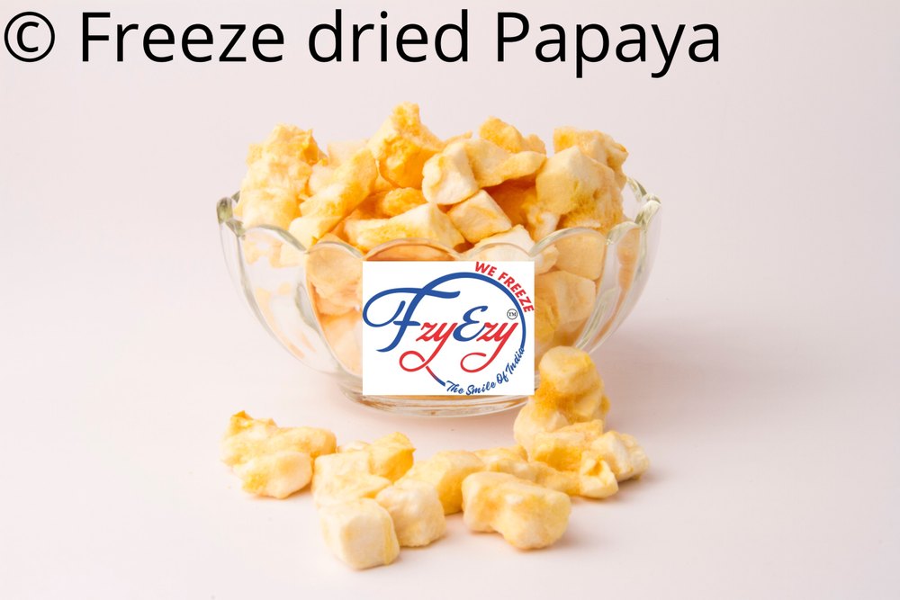 India Freeze Dried Papaya, Packaging Type: 3 Layer Aluminum Pouch