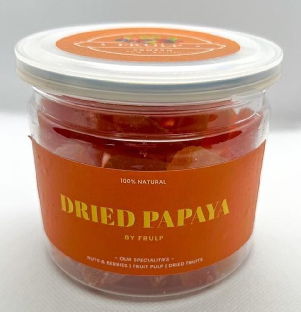 200gm Dried Papaya, Jar