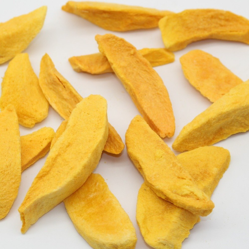 Freeze Dried Mango Slices, Packet, Packaging Size: 20 Kg