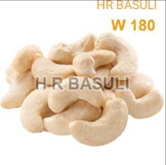Whole Cashew Nut W180 Kaju, 10 Kg