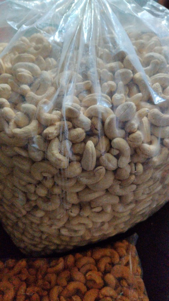 Whole Prince Steamed Cashew Nut, Packaging Size: 10 kg, Grade: W210