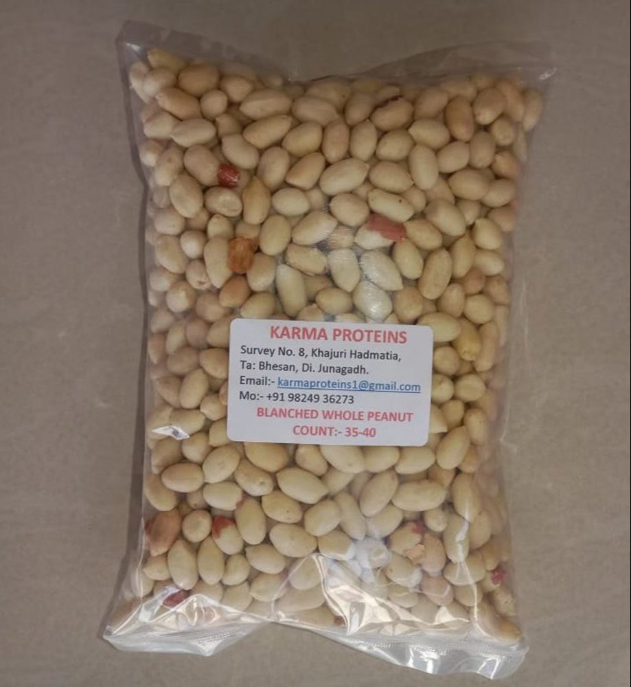 1kg Blanched Whole Peanuts