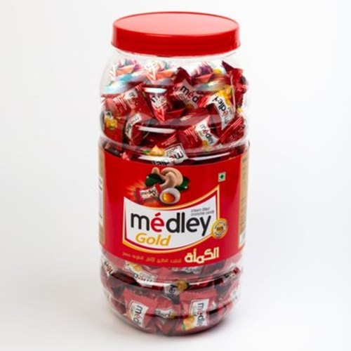 Dello Filled Center Medly Gold Caramel Candy, Packaging Size: 650 To 765 G, Packaging Type: Packet