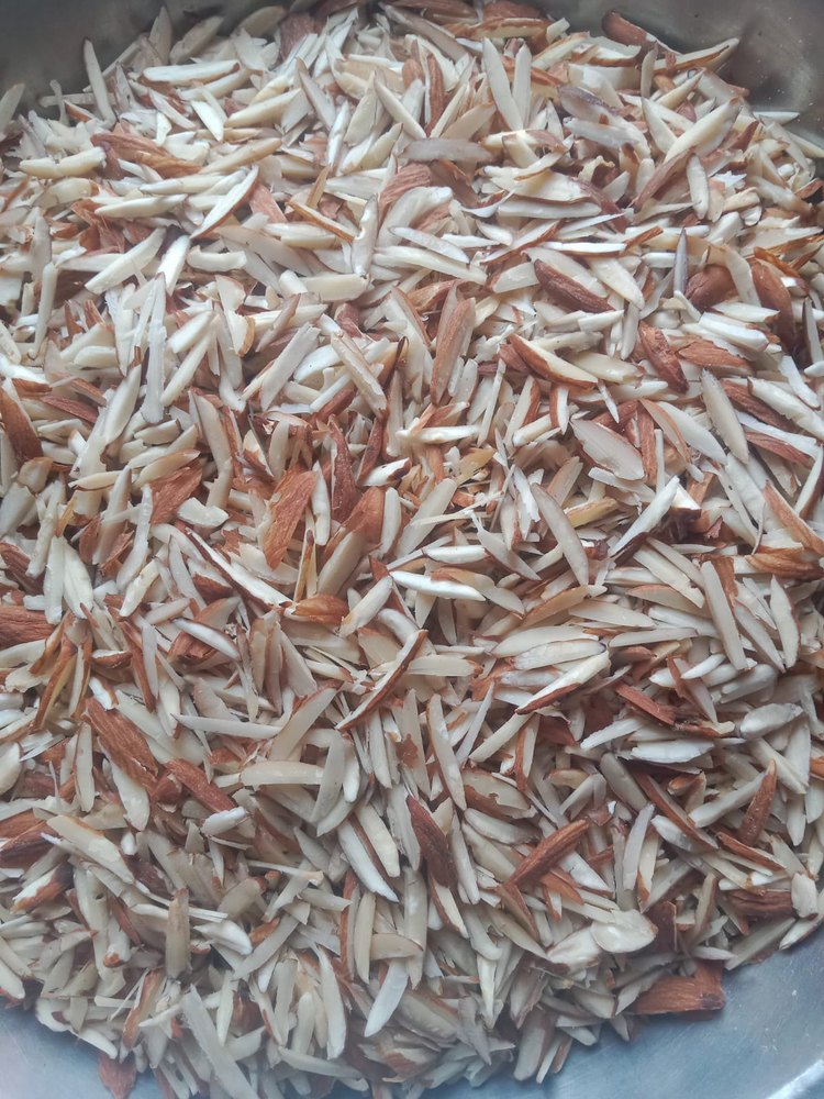 Cutting Almond Nuts