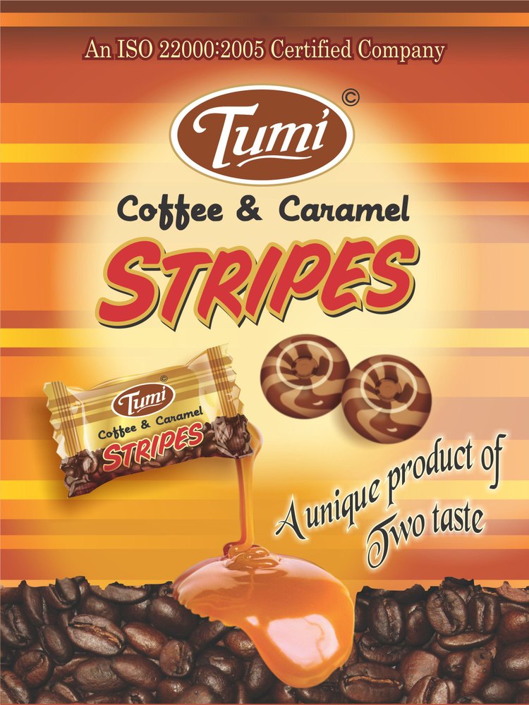 Orange Brown Coffee and Caramel Candy, Packaging Type: Loose