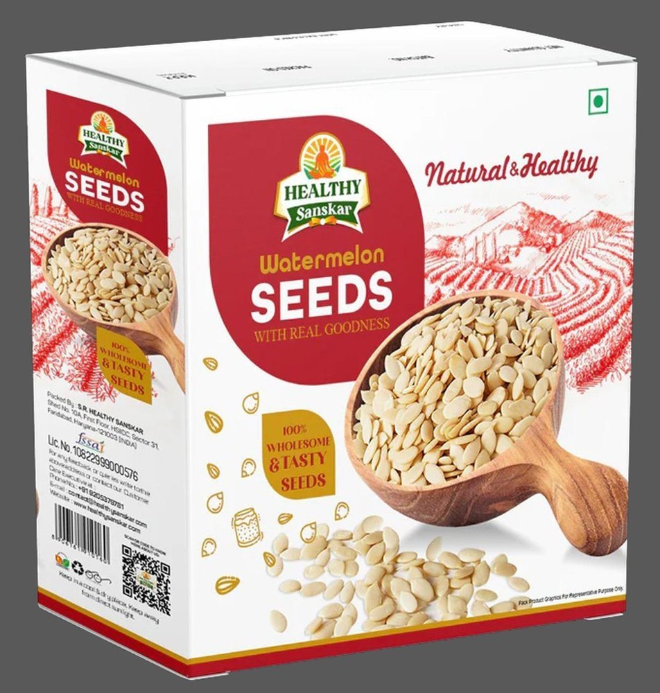 Natural Yellow Healthy Sanskar Watermelon Seeds, Packaging Type: Box, Packaging Size: 250g