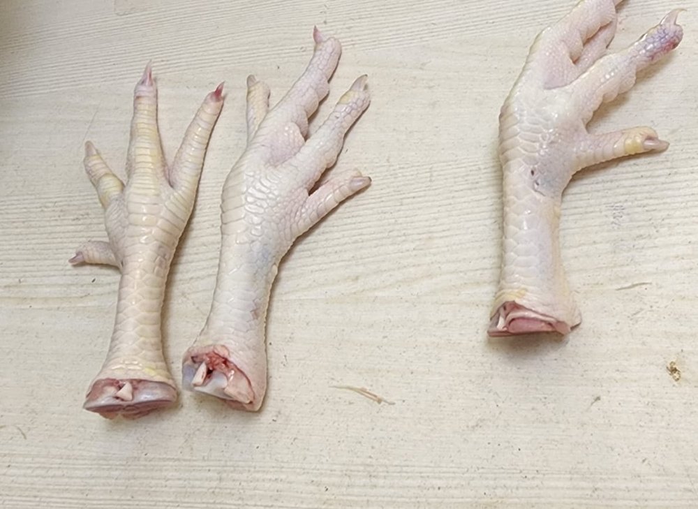 Frozen Chicken Feet, For Household, Food Grade: Grade A