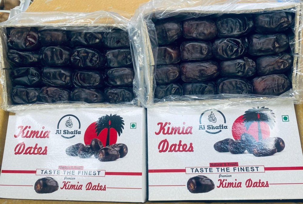 Black Fresh Kimia Dates, 600g, Quantity: 7kg