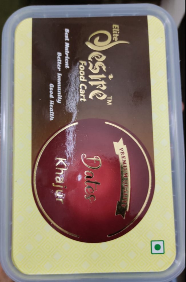 Black Dates, Packaging Type: Plastic Box