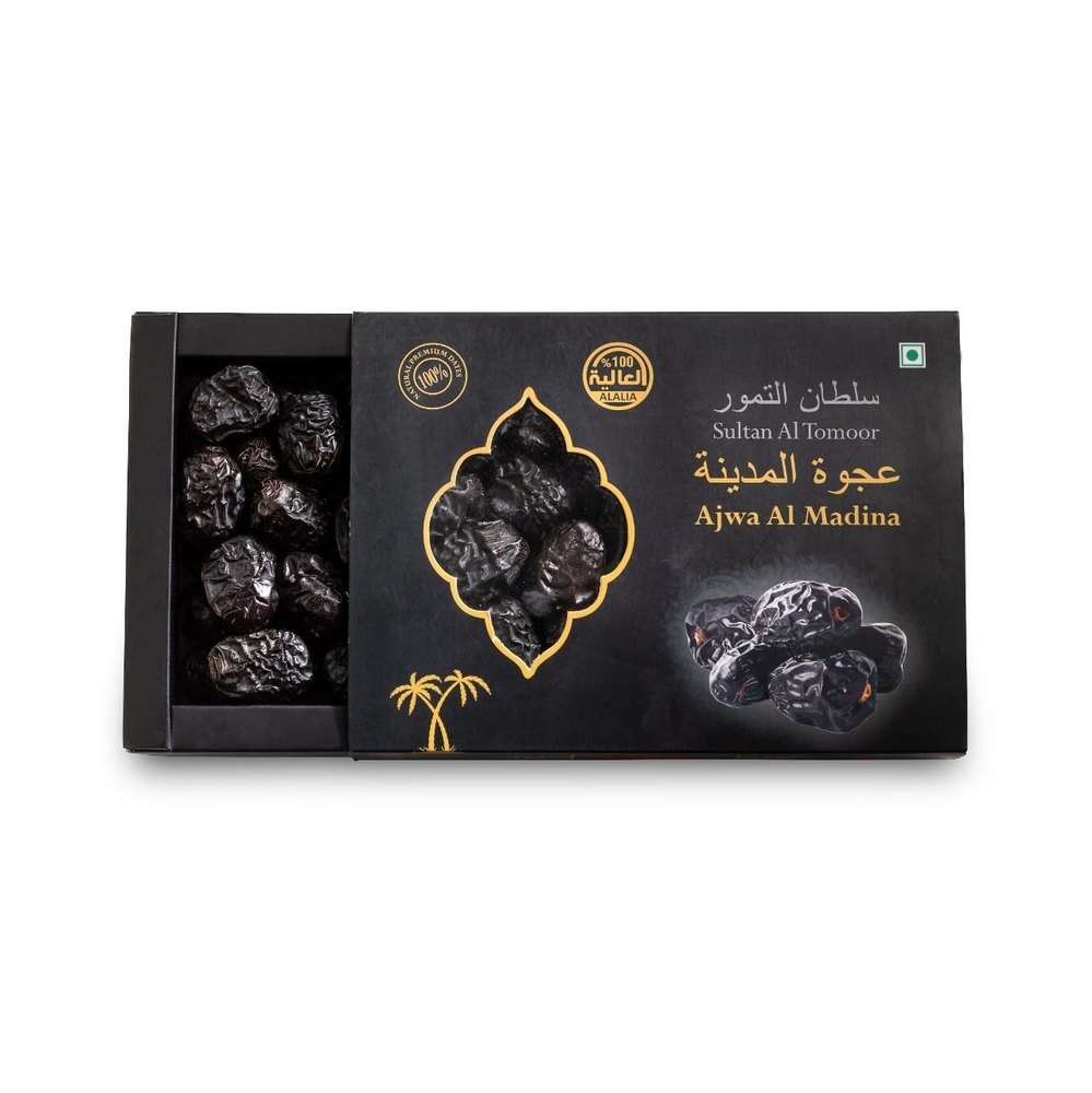 Black A Grade Ajwa Dates, Packaging Type: Carton