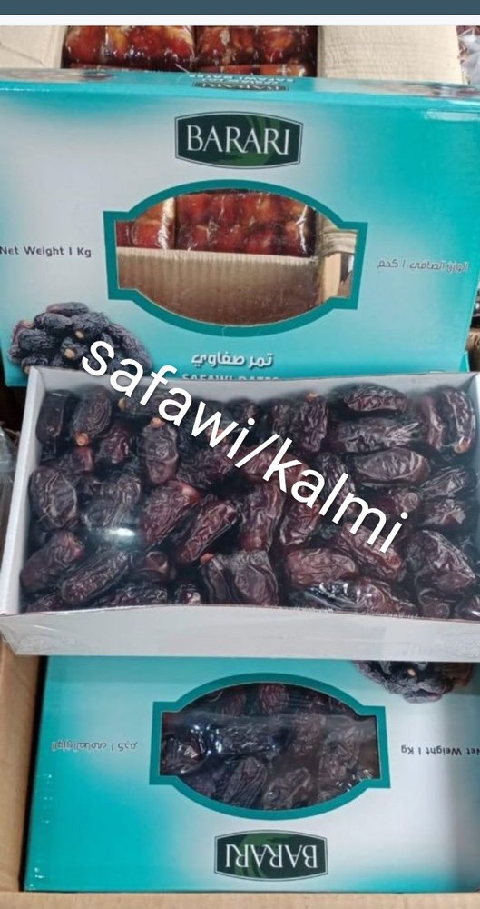 Black Kalmi Safawi Dates, Packaging Size: 5 Kg