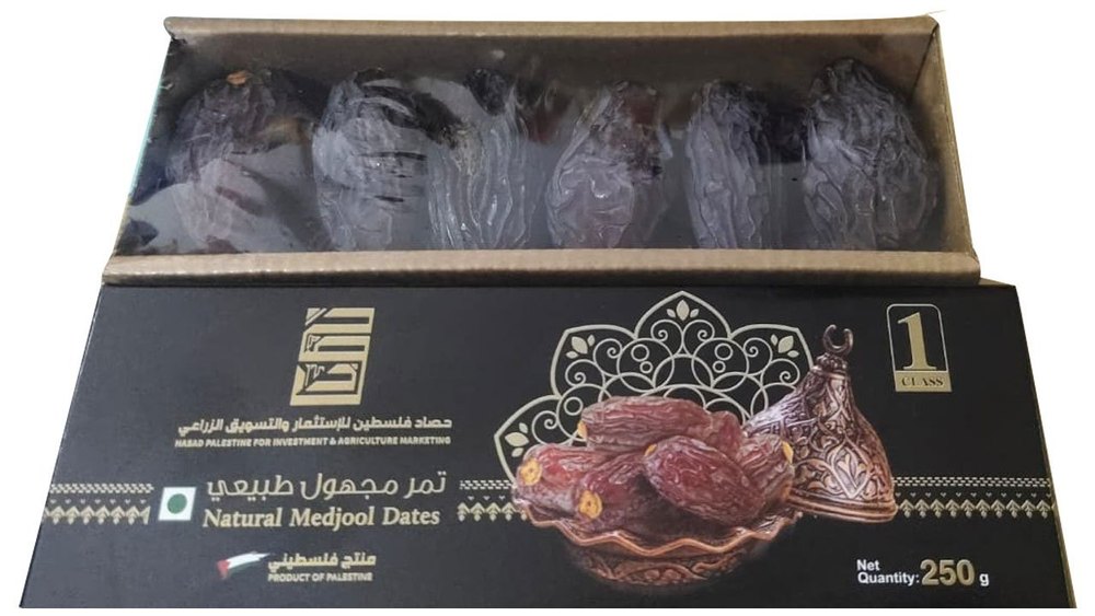 Natural Medjool Dates, Packaging Type: Box, Packaging Size: 250 Gm