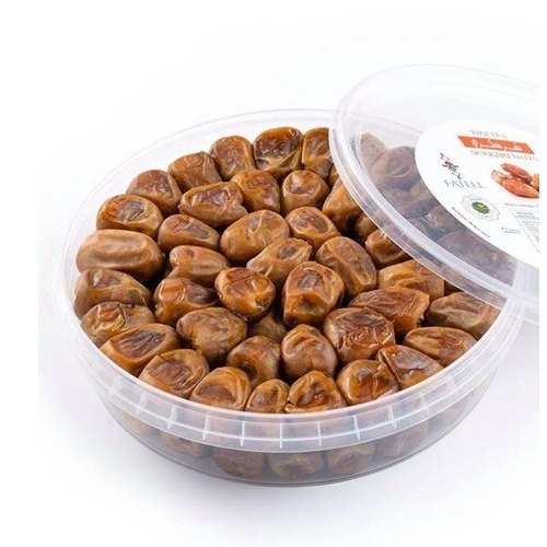 Brownish Yellow Sukkari Dates, Packaging Size: 500 G, Packaging Type: Plastic Box