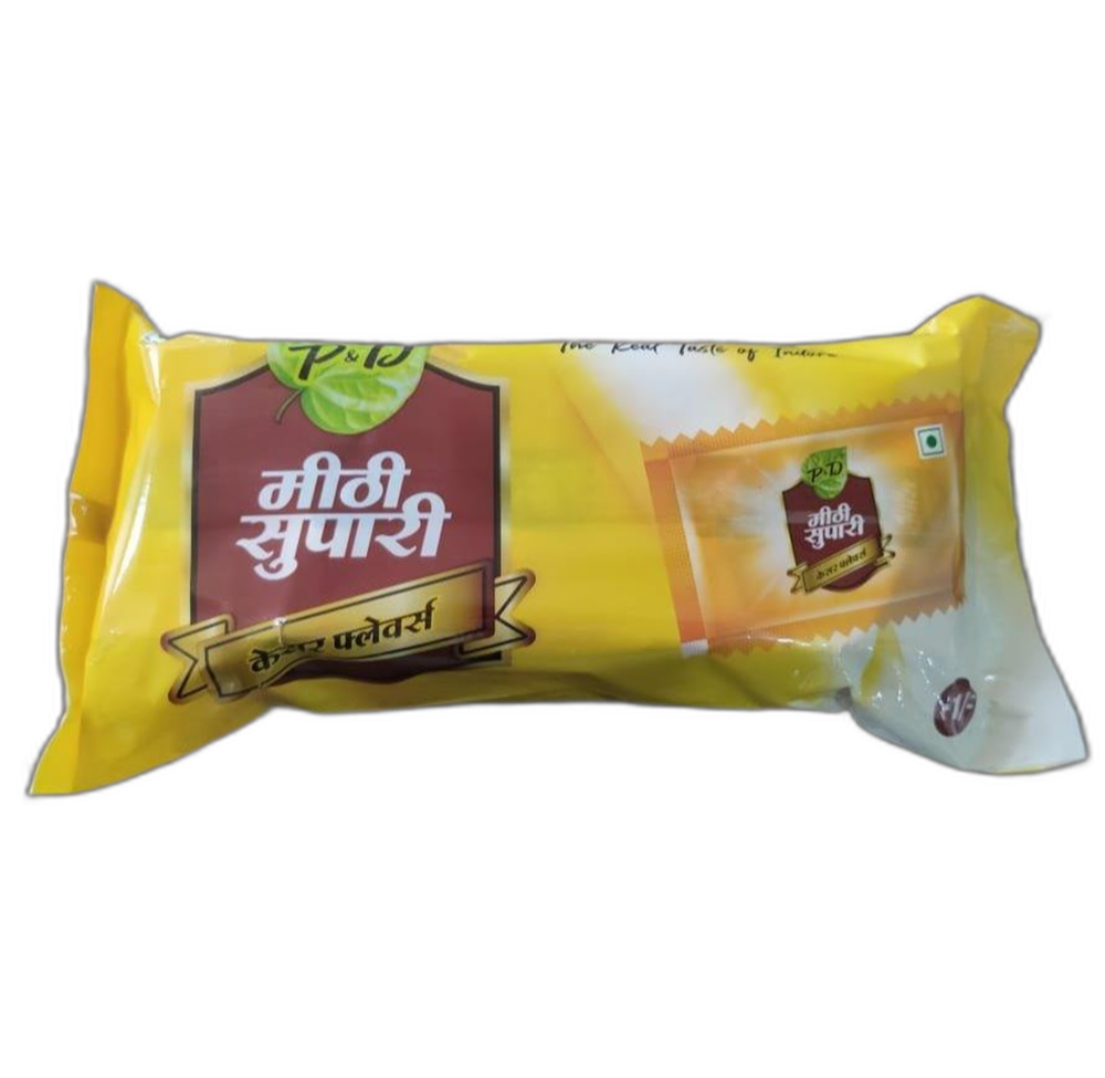 P&D 105g Sweet Supari, Packaging Type: Packet