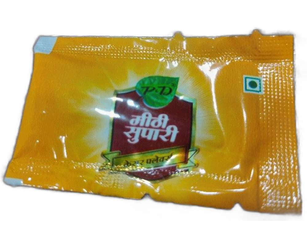 P&D 4g Sweet Betel Supari, Packaging Type: Sachet