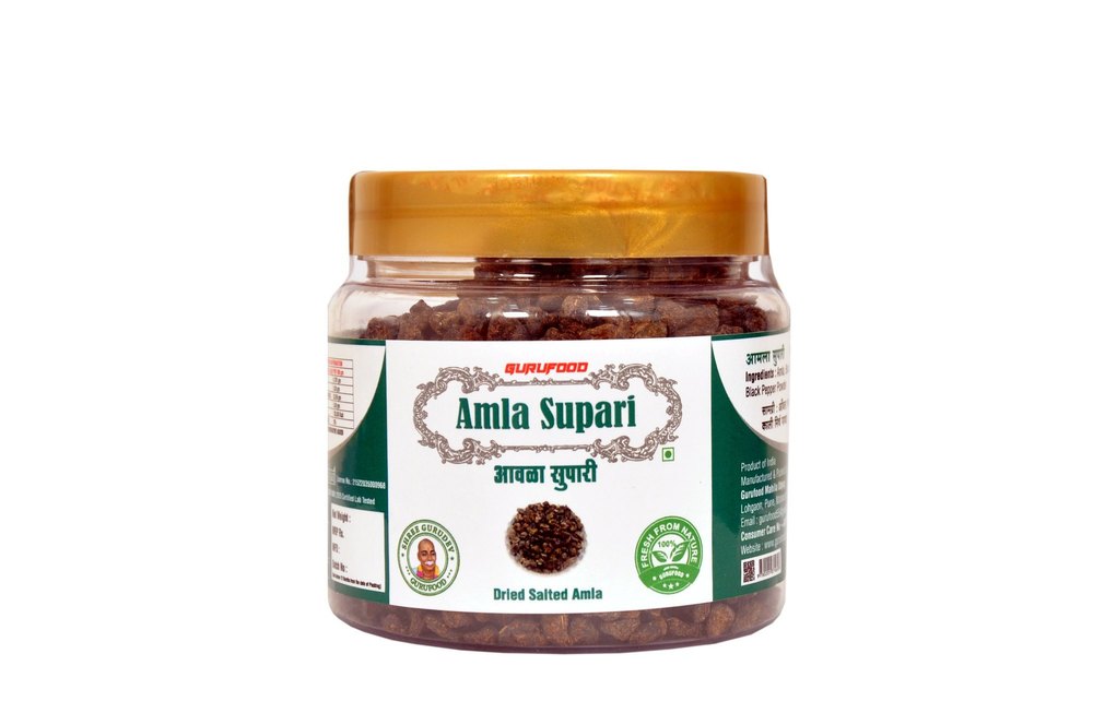 Gurufood Amla Dried Supari, Packaging Size: 12 cm