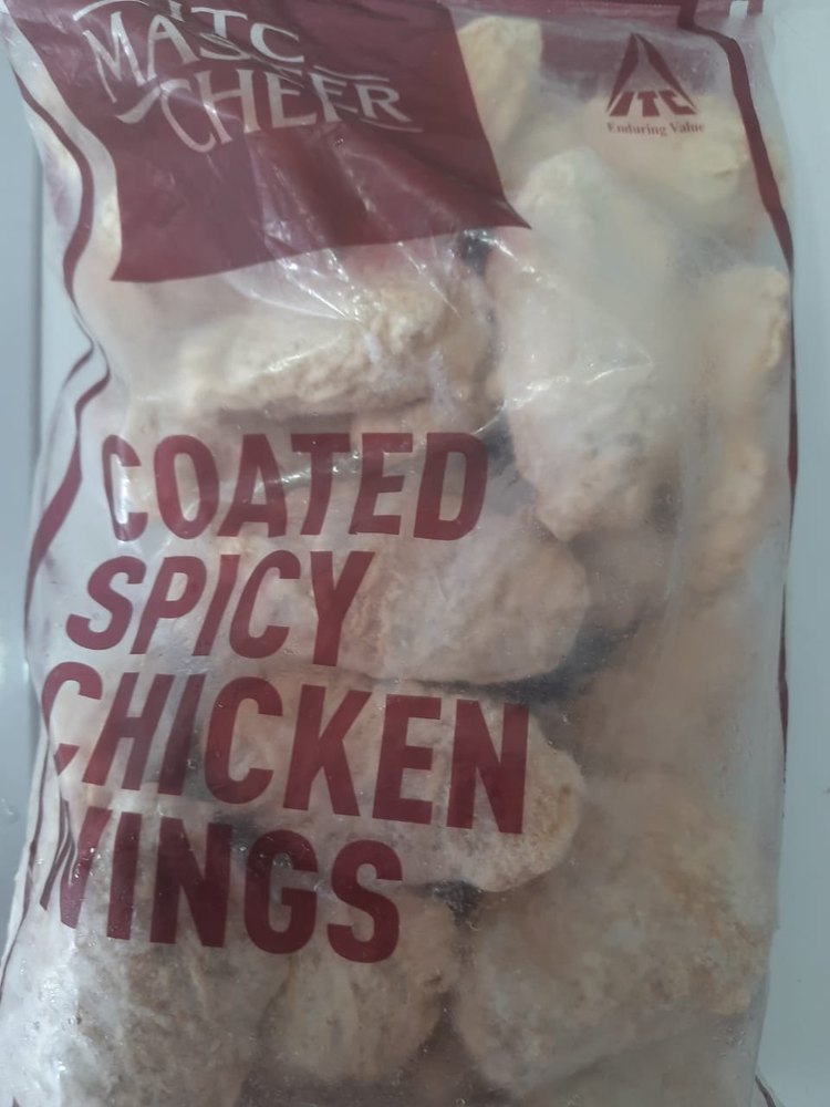 Coated Spicy Chicken Wings, Packaging Size: 1 Kg