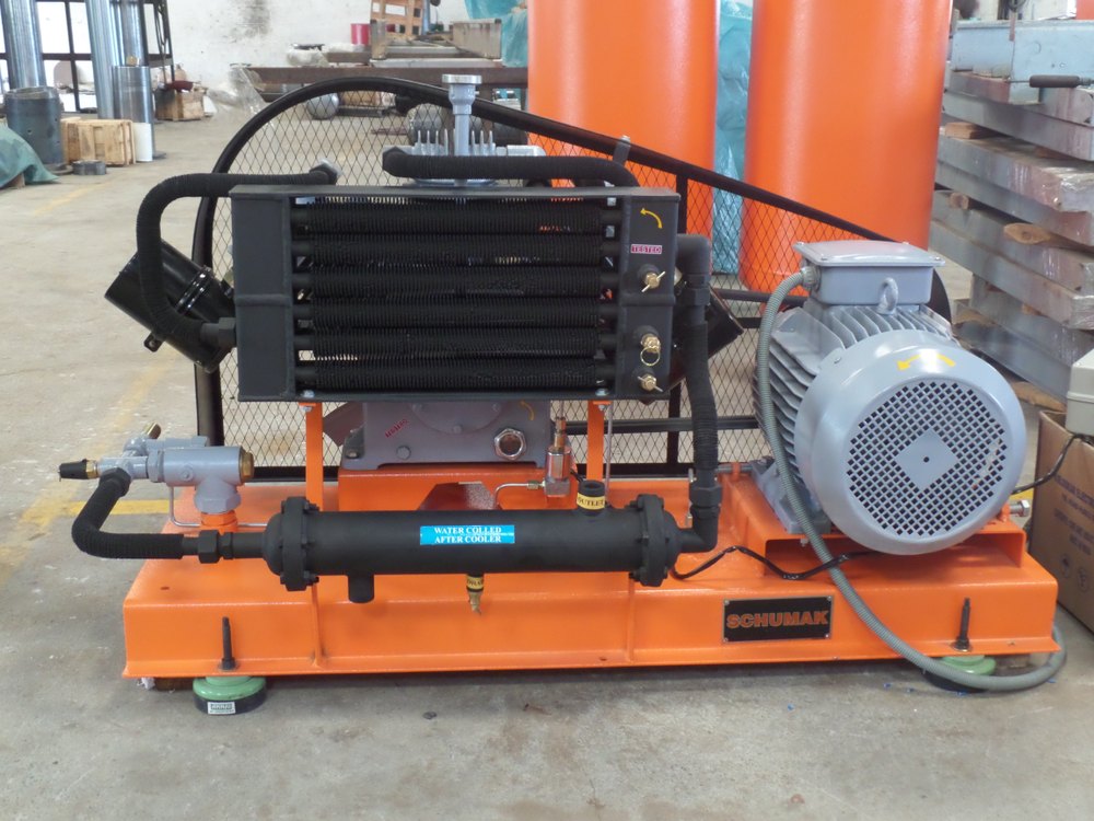 SCHUMAK Reciprocating High Pressure Air Compressor, 30 Bar