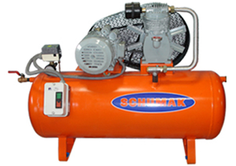 Reciprocating Compressor 1HP Single Cylinder Air Compressors, Air Tank Capacity: 110 Litres, Model Name/Number: SMC01