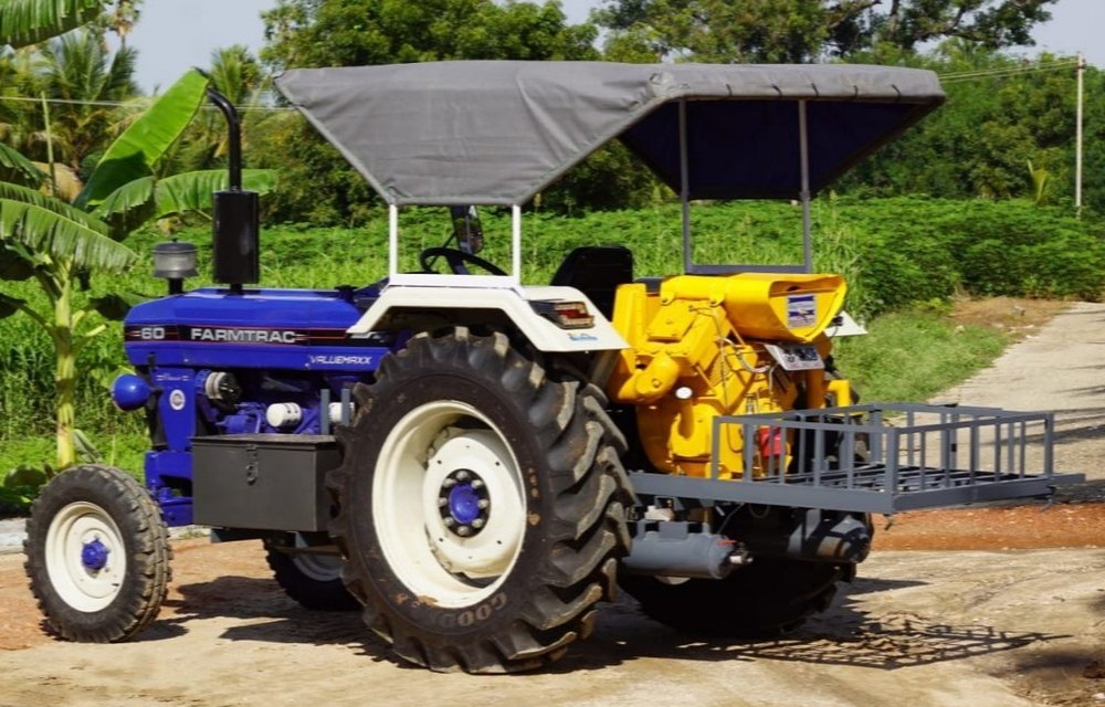 New Manual Farmtrac Attached Tractor Mounted Air Compressor