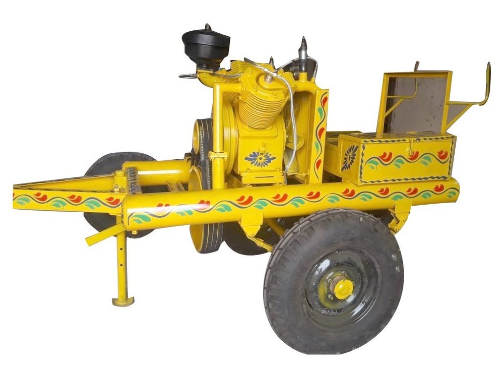 2 HP Tractor Trolley Mounted Air Compressor