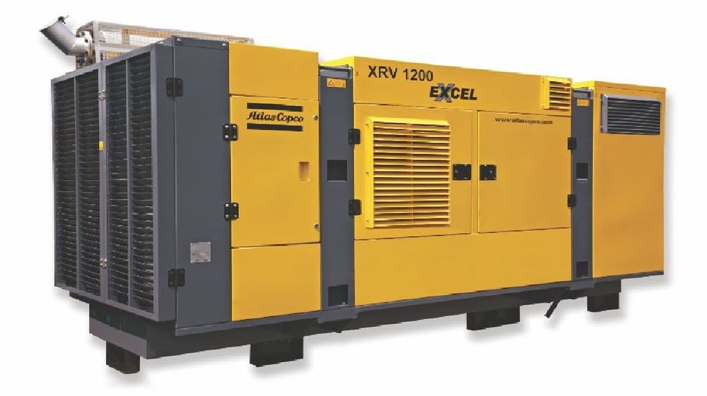 Atlas Copco 7.5 HP Diesel Stationary Compressor