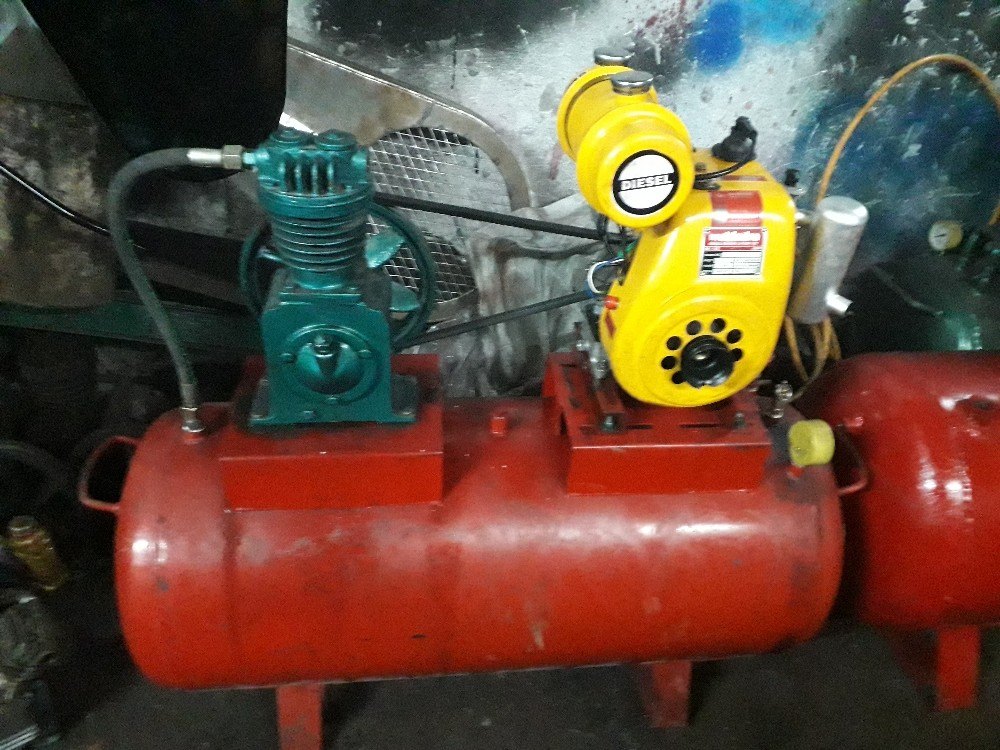1hp diesel air compressor