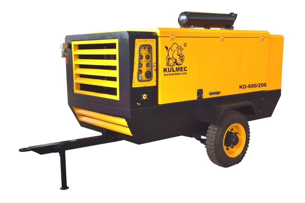 Kulmec Engine Portable Diesel Screw Compressor
