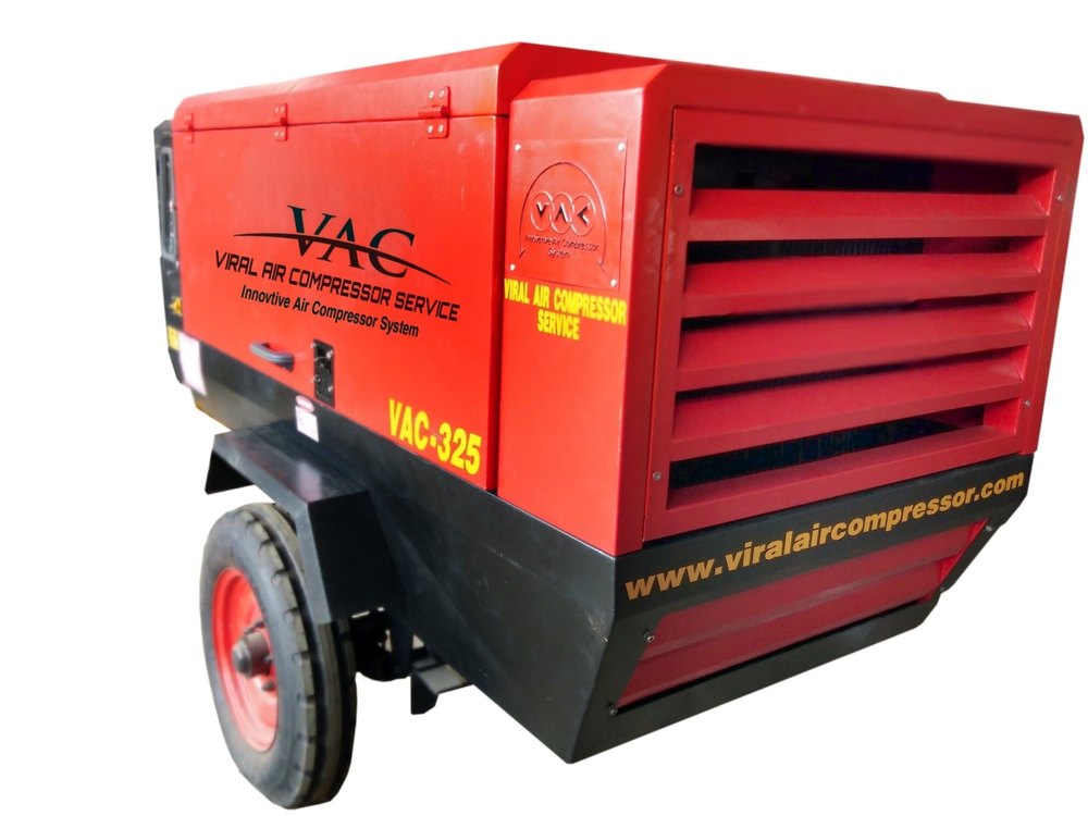 15 HP to 250HP 121 - 500 cfm Electric Screw Air Compressor, Model Name/Number: Vac 350e
